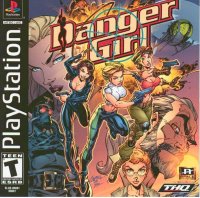 Danger Girl PAL Playstation PAL box art